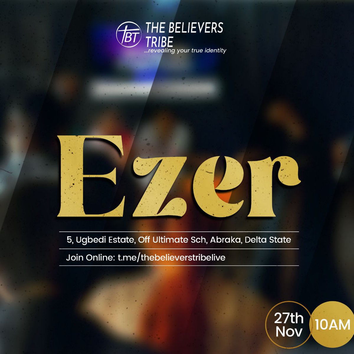 thessea_'s tweet photo. In Abraka, Delta State or around the city?

Want to get fed real good as we are in The Believers Tribe?

Today is a good day to join the Tribe.

Know folks in Delsu, Warri, Oleh, Benin, Ekpoma &amp; want them to grow in grace &amp; glory? Send them to us!

Online? https://t.co/BqmaTSWA20 https://t.co/jajrspYg56