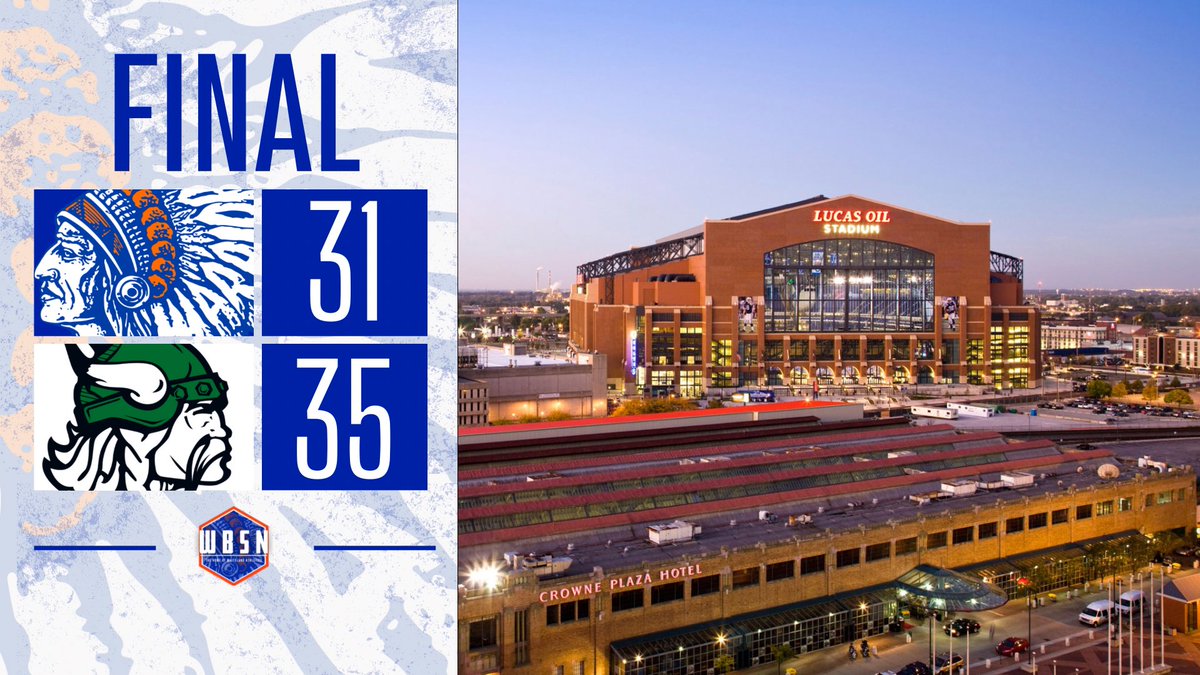 A historic season comes to an end. What a ride for this team and this community. The 2022 Whiteland Football Warriors are State Runners Up.  #BreakTheRock