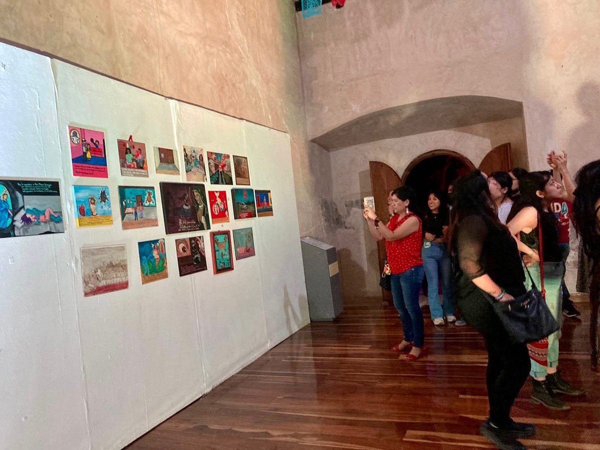 ExConventoChis's tweet photo. Te invitamos a conocerla, en la sala del Parachico de este Centro Cultural, de martes a domingo, hasta el 14 de diciembre. https://t.co/eEb8XMGOCn