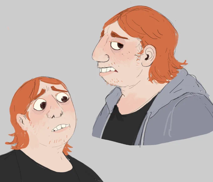 Old character I had in highschool. He is a teenaged cloned neanderthal named Stan. 