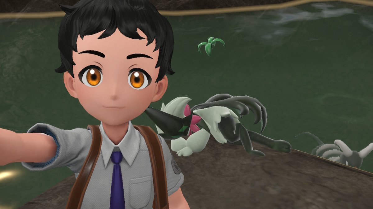 Demosion1's tweet photo. Enjoying my time with my starter #PokemonScarletViolet #NintendoSwitch https://t.co/utVgayIVjl