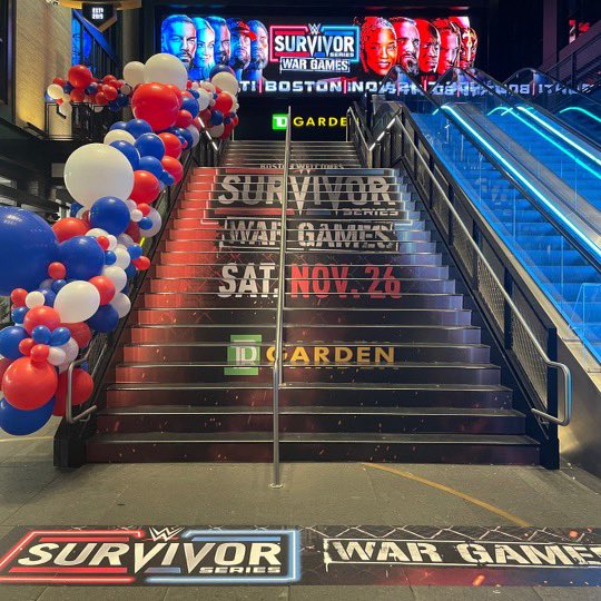 TD Garden On Twitter Survivor Series WarGames For The First Time 