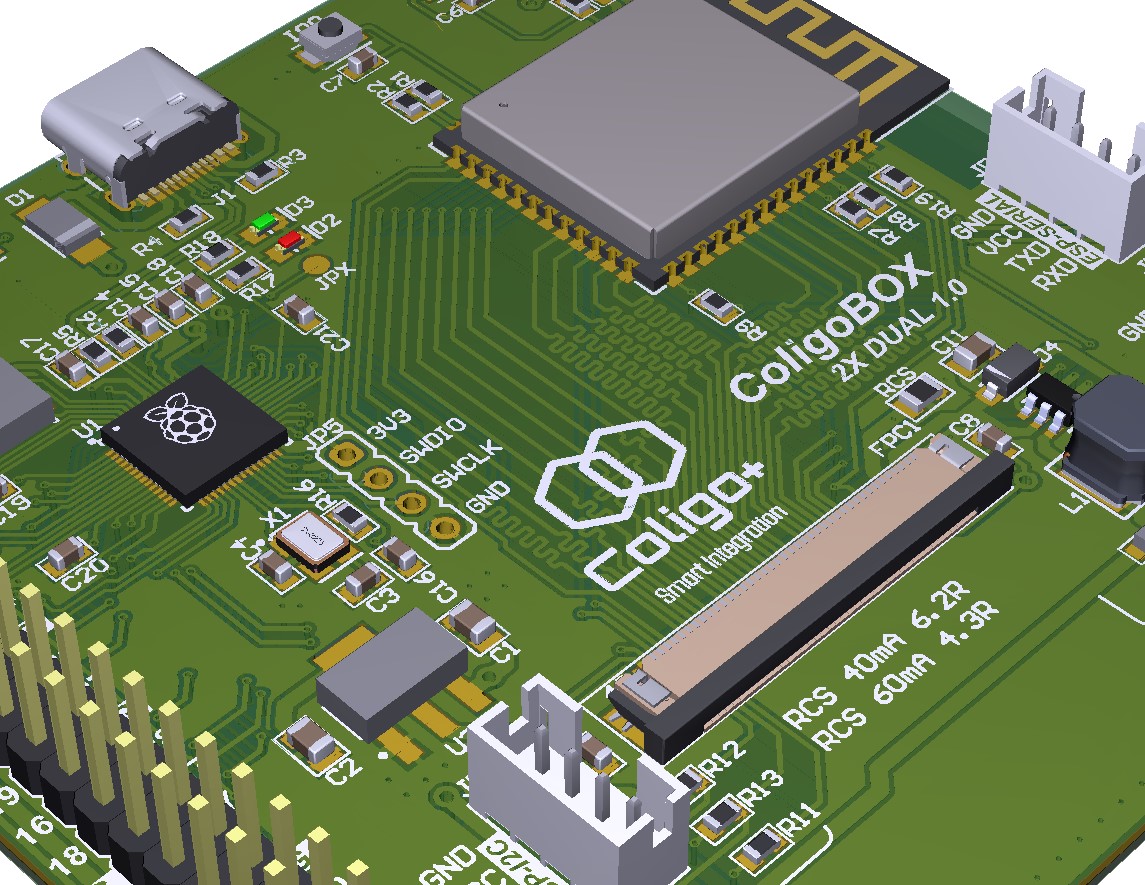 BirdTechstep's tweet image. 4CORE [ESP32-S3 + RP2040] UI Control Box