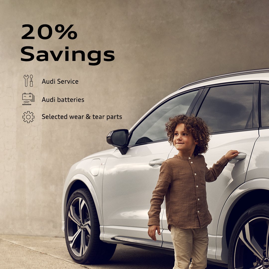 AudiCSetiaAlam's tweet photo. Taking care of your Audi has never been easier, with our comprehensive #ReadyToDrive package that covers every facet of maintenance and service.

Promotion from 1 Oct 2022 to 31 Dec 2022,
Note: Terms and conditions apply. https://t.co/QKwJfngTbO