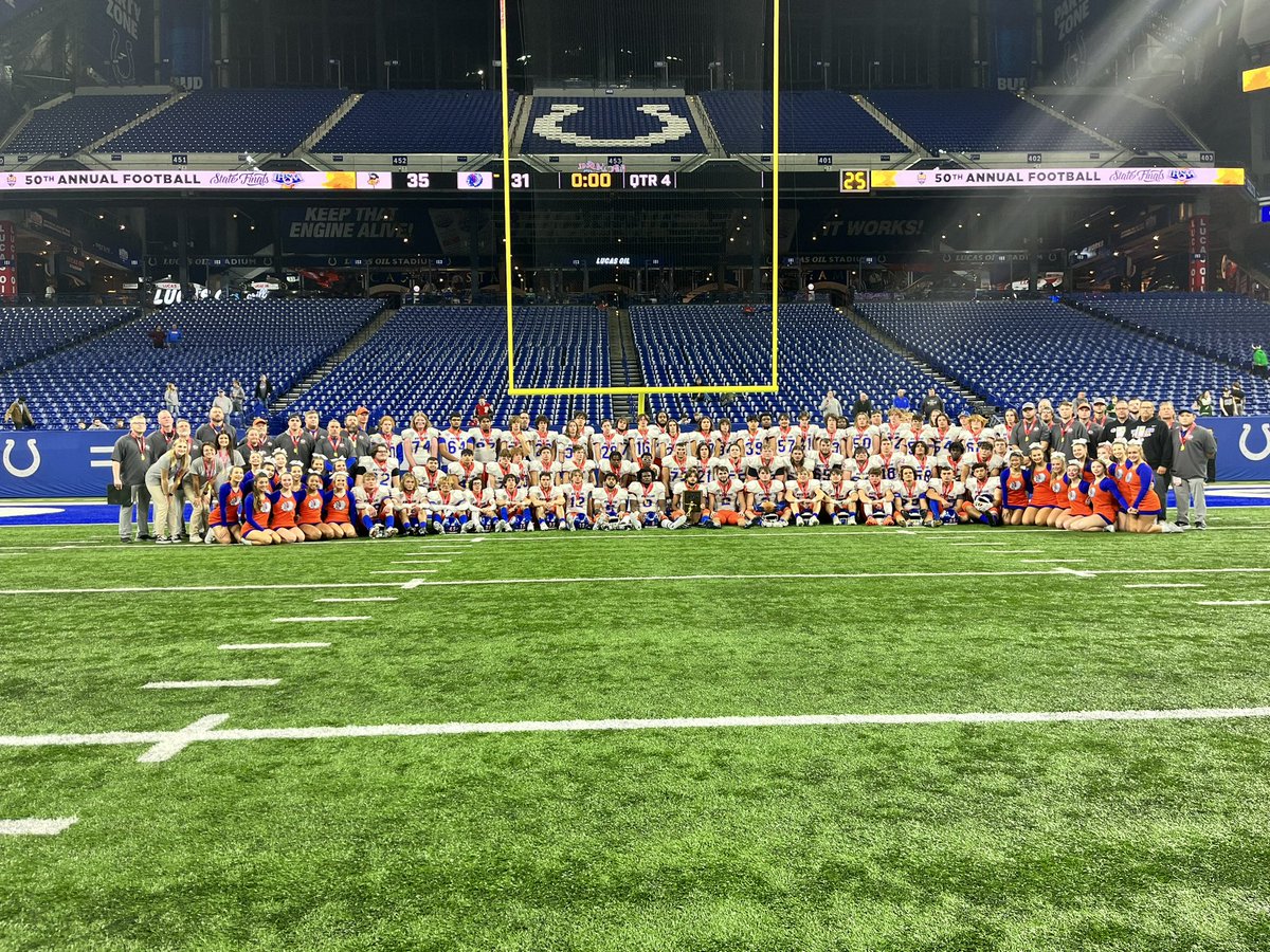 The Whiteland Warriors are the 2022 Class 5A Football State Runner-up! Congratulations on a great season 🏈
#IHSAA <a href="/whitelandsports/">Whiteland Athletics</a>