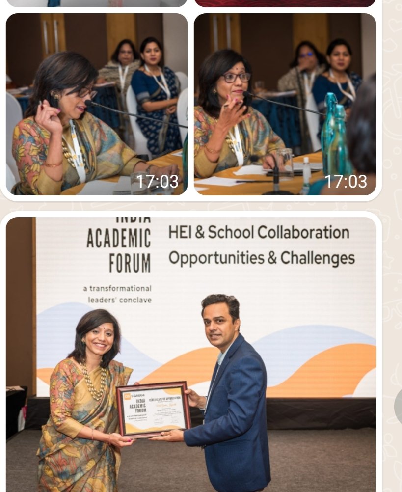 Thank you <a href="/igaugerating/">QS I-GAUGE</a> for inviting me to lead  the deliberation over the overarching purpose of education, pedagogical reforms, incorporating  17UNSDGs in  curriculum and bridging the skill gaps between schools, universities and industries.  Thought-provoking and inspiring.