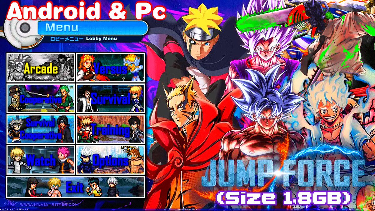 Download JoJo Bizarre Adventure BVN MUGEN Game on Android