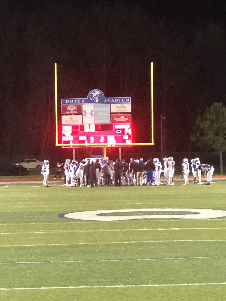 BSkrippy's tweet photo. Great day to be a Senator! @DoverSenatorsFB coaches had great game plan and players performed lights out! Enjoy the win young men! Next stop…Chip game! #nextstep #beststep #ALLIN #together https://t.co/zD3Qy7SBeh