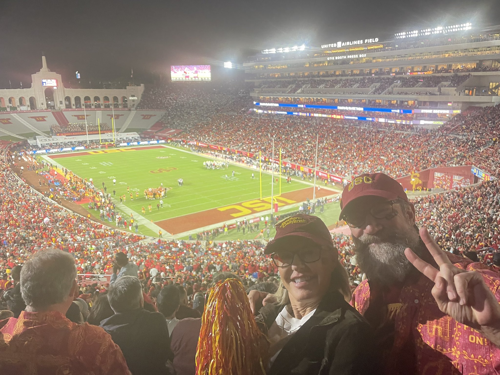 Mark D. Ingley on Twitter "60 degrees with USC vs ND 🏈😊 fighton https