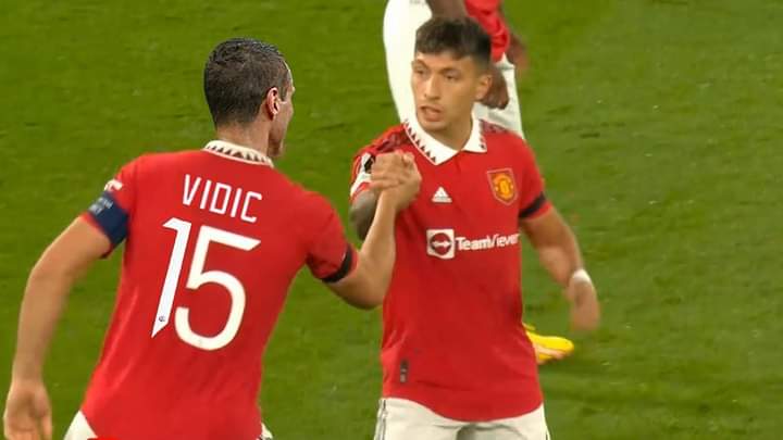 Utd_Lionel's tweet photo. Appreciation post for Lisandro Martinez. A clean sheet and a win. THE BUTCHER. https://t.co/y1HOfT1mi3