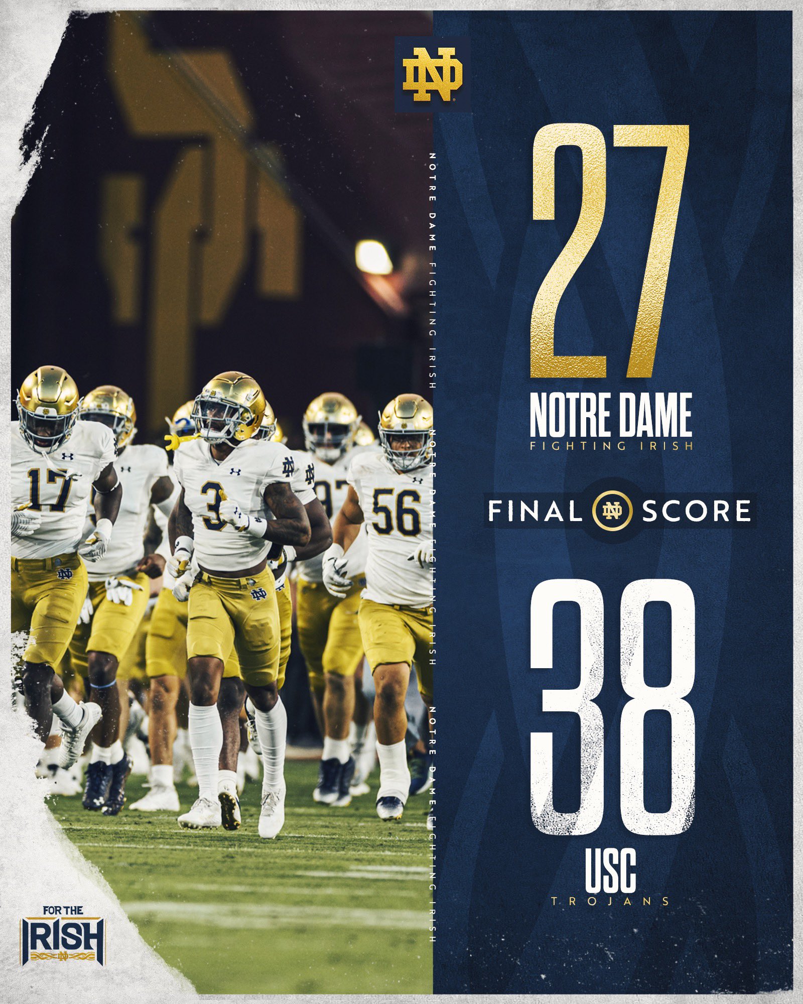 Notre dame schedule sale 2020