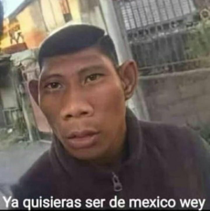 Lidelsamuel's tweet photo. @JJoe_Dc Te faltó ser mexicano https://t.co/A1DPWCg4JB