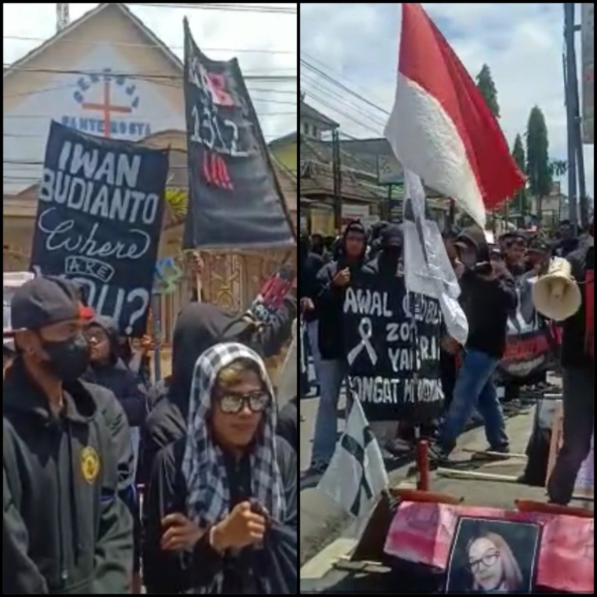 Hari ini (27/11/22) : MALANG RAYA MASIH 'HITAM', MASIH MERASAKAN 'GELAPNYA' PROSES HUKUM TRAGEDI KANJURUHAN❗

RAKYAT MASIH TIDAK DIAM‼️