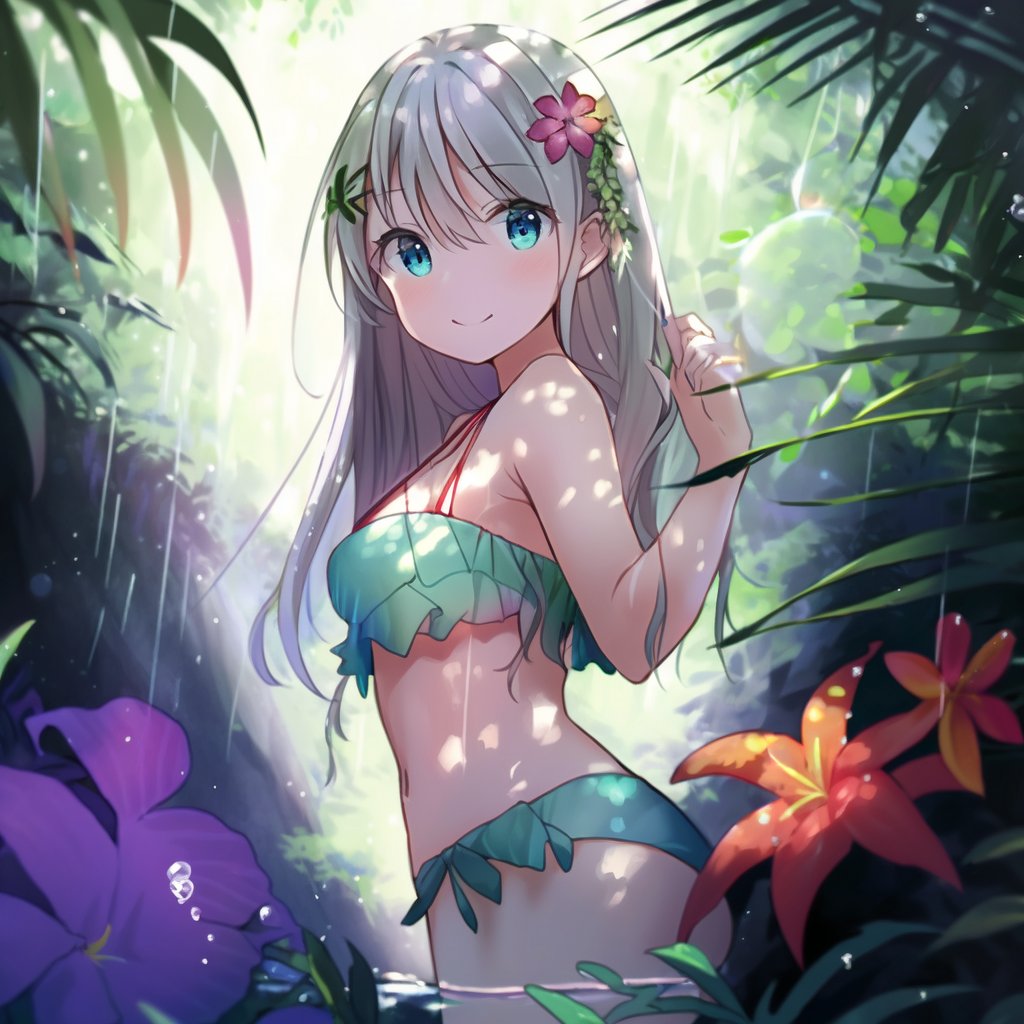 「Midjourneyの頃から使えたワザだけど「bikini」は許されている。肌色」|Rootport💰🍹🍑のイラスト