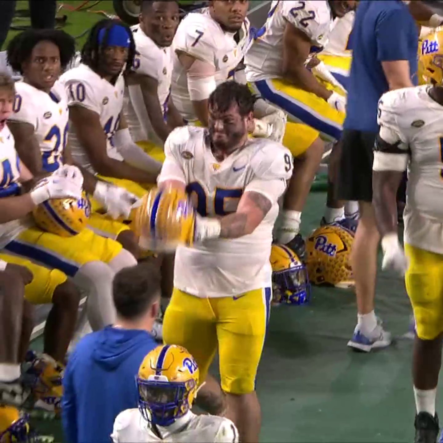 Barstool Sports on Twitter "His teammates reactions are all time. They