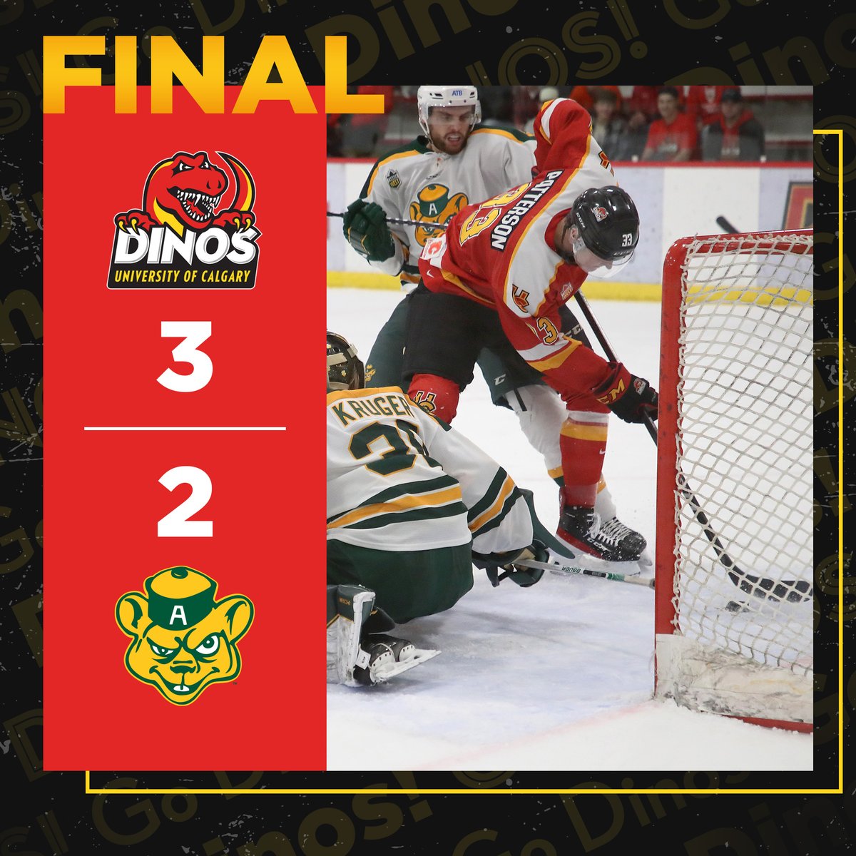 1️⃣1️⃣ IN A ROW and all alone at the 🔝 of the <a href="/CanadaWest/">Canada West</a> standings‼️

#GoDinos