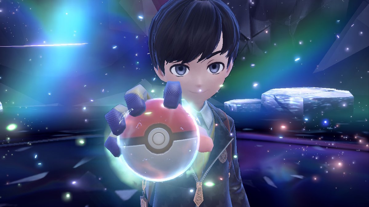 ArckeesSwitch's tweet photo. I just wanted him to have tired eyes, but it made him kinda look like an evil psycho anime villain... #PokemonScarletViolet #NintendoSwitch https://t.co/zwtc5Ji5fk