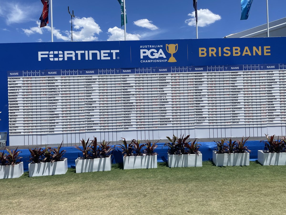 ChefColcombe's tweet image. #AustralianPGA weekend off . It doesn’t get much better #Brisbane