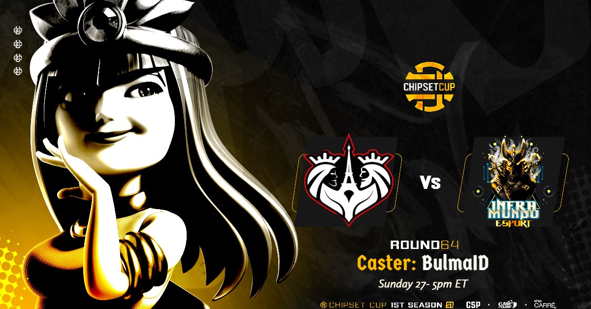 ⭐Seguimos readyyssss🤩

🏆<a href="/CHIPSETPOWER2/">CHIPSETPOWER™</a> CUP

📆DOMINGO 27-11

⏰11:30AM ET
<a href="/CocFansOfficia1/">Coc_Fans_Official</a> 🆚 <a href="/DestroyerCDC/">DESTROYER</a> 

⏰5pm ET
<a href="/MS_EsportsCOC/">M.S Esports 2</a> 🆚 @teaminframundo 

🤩GUERRAZAS!!