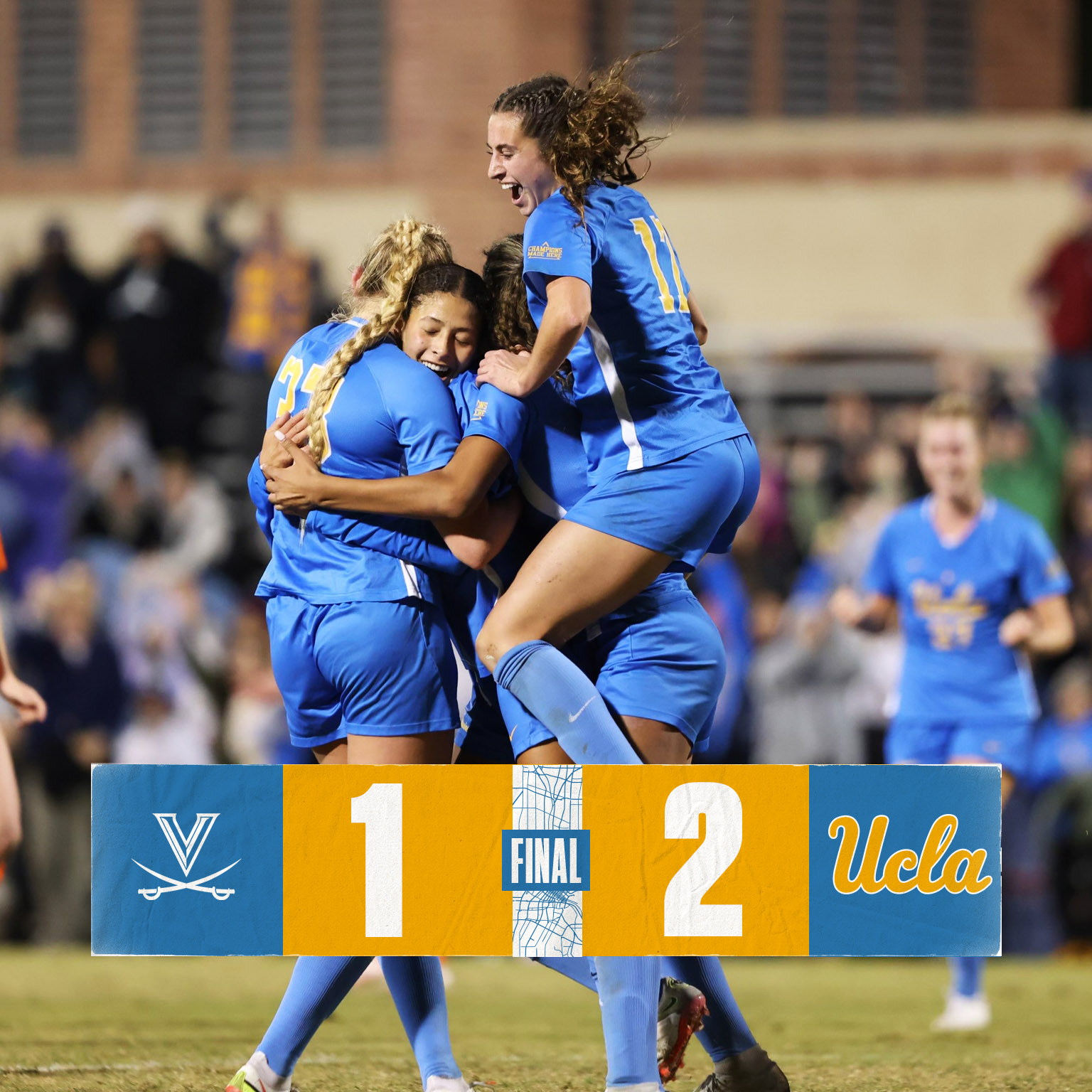 UCLA Women's Soccer on Twitter "FINAL UCLA 2, Virginia 1 (OT) UCLA IS