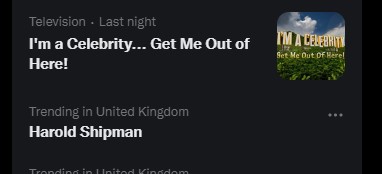 I see the I'm a Celebrity public vote is not going as expected.