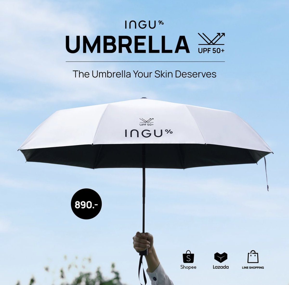 ใครเจอแดดเยอะๆ ไม่อยากโบกกันแดดซ้ำเยอะๆ หาร่มกัน UV ดีๆสักตัวมาเสริมได้นะครับ! ร่ม INGU UPF50+ เคลือบผ้า UV Cut สองชั้น กล้าบอกเลยว่าอยู่ใต้ร่มไม่ร้อนเลยย ตัวร่มแข็งแรงแต่ไม่หนัก มีปุ่มเปิดปิดอัตโนมัติให้ด้วย!😤

📍พิกัด : goeco.mobi/4B1CULpP
