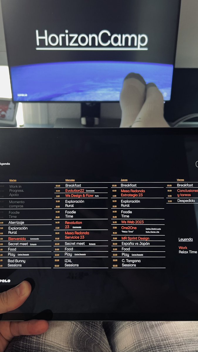 sergio_branding's tweet image. Ya se convierte en tradición nuestro “retiro campestre” para reflexionar sobre el año que está a punto de acabar y pensar en los objetivos y mejoras del 2023. 

Este año nos volvemos a reunir en la casa del Comandante 👨🏼‍🚀

Terminando de pulir #HorizonCamp, de @apolobranding