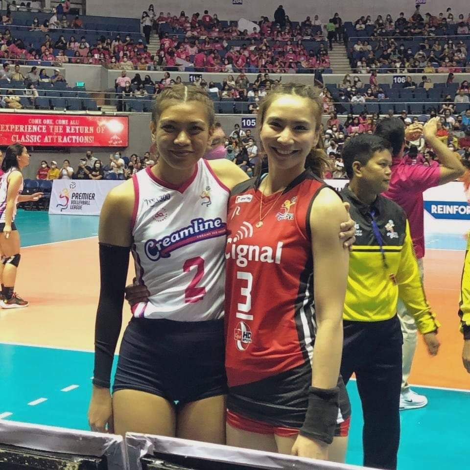 doc_gregg's tweet photo. The two QUEENS 👑
Alyssa Valdez and Rachel Anne Daquis https://t.co/BQEWxdAiuQ