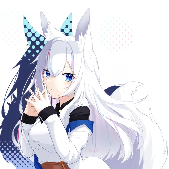 白い狼っ子 