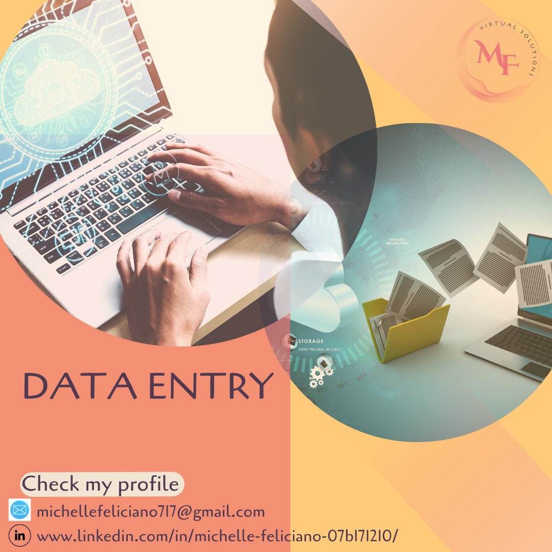 Michell83977071's tweet photo. Data entry📄🖊 is the process of entering data into a computer system, typically from a paper form.
You can find more info by visiting this 👉 https://t.co/Ppux66F4Rd
#dataentryjobs
#dataentryservices
#dataentry
#datamanagement
#dataentryskills
#digitaljobsph
#digitaljobsphregion https://t.co/T6mkRVxBPR
