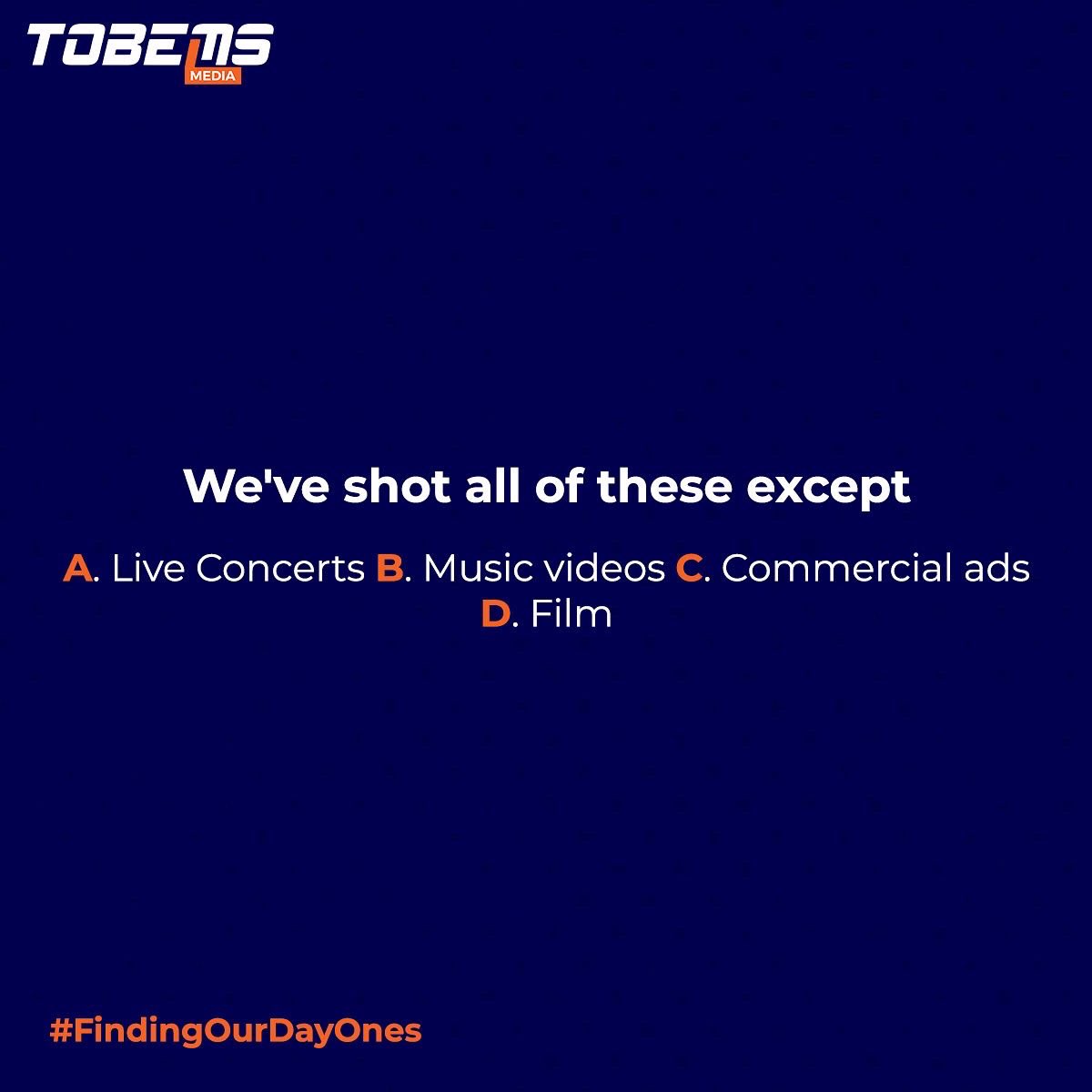 tobemsmedia's tweet photo. IT'S GIVEAWAY SEASON 🥳

Stand a chance to win amazing prizes in our #FindingOurDayOne Challenge.

Answer the trivia correctly, tag your friends to like your comment and follow us.

The comment with the highest likes wins! 

#FindingOurDayOnes #Anniversary #Giveaway #Trivia https://t.co/VSM6GPMxvZ