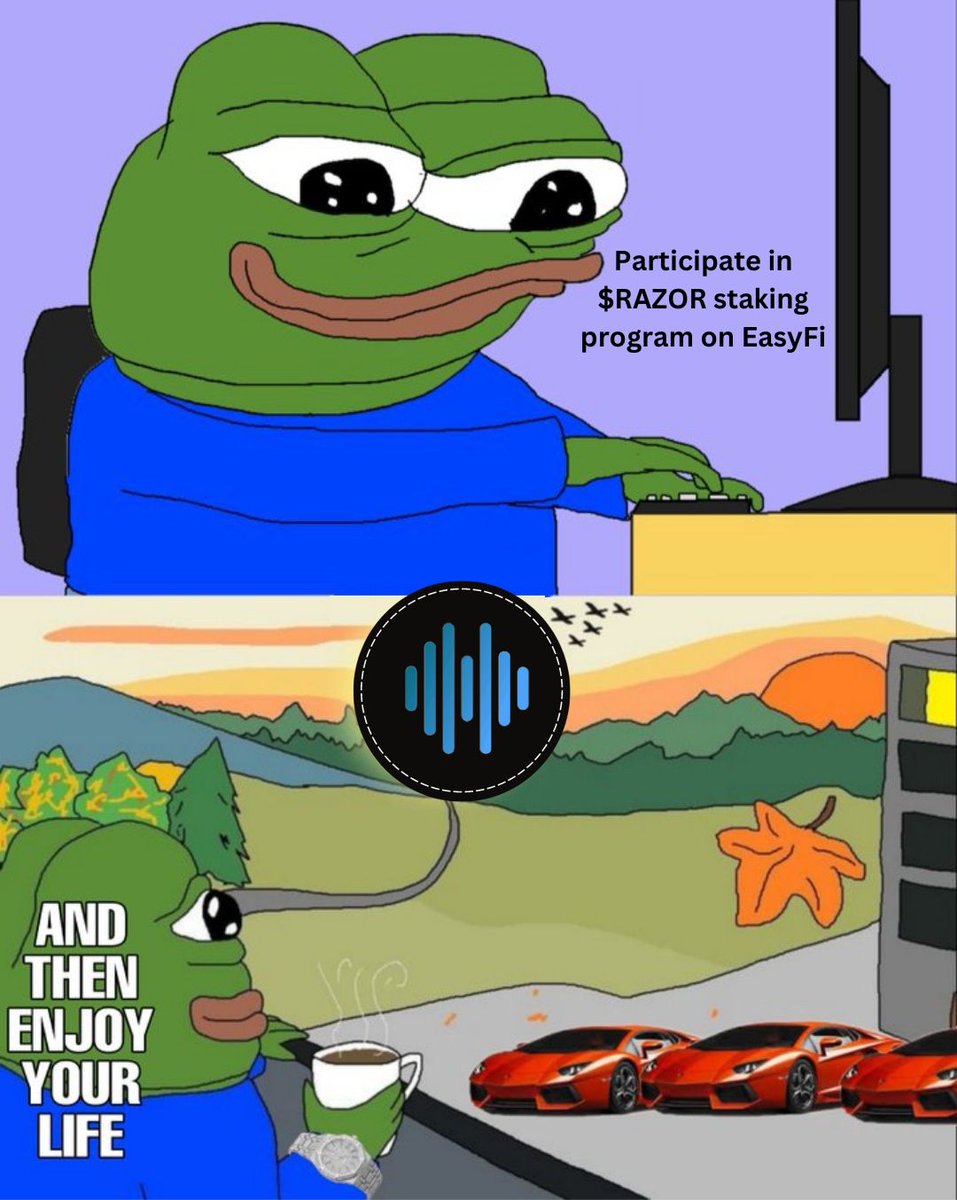 arpkrypto_'s tweet image. ⚡@razor_network is fast, robust and offers a high degree of economic security due to its full scale decentralization.
Stake $RAZOR @ 32% FIXED APR on
@EasyfiNetwork
Start Here: app.easyfi.network/#/blend
#dataoracle #DeFi #Web3