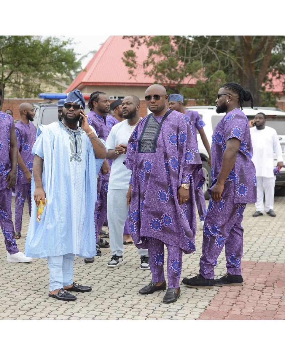 Davido made first public appearance at Senator Ademola Adeleke inauguration since the passing of Ifeanyi