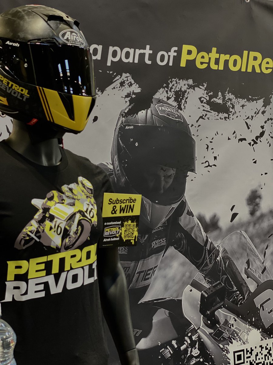 It’s the last day of <a href="/motorcyclelive/">MCL</a> make sure you visit us on the <a href="/Langenbikes/">Langen Motorcycles</a> stand! It’s your last day to be in with a chance of winning a #PetrolRevolt customised <a href="/AirohHelmet/">Airoh</a> 👌🏼