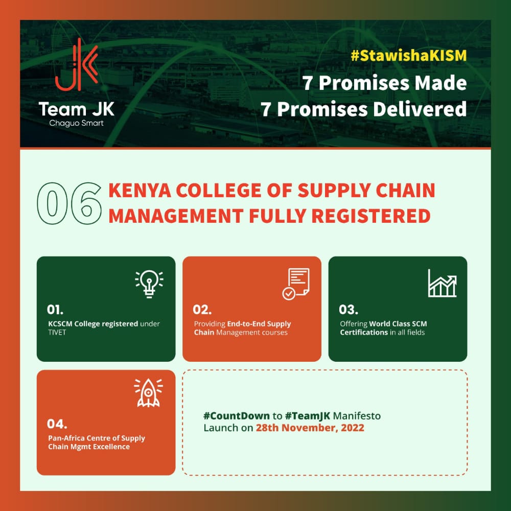 I don't think there are enough adjectives to describe the feeling of pride I have on this, and I believe our collective spirit can achieve even more. Give #TeamJK that mandate and let's do even more #TustawisheKISM