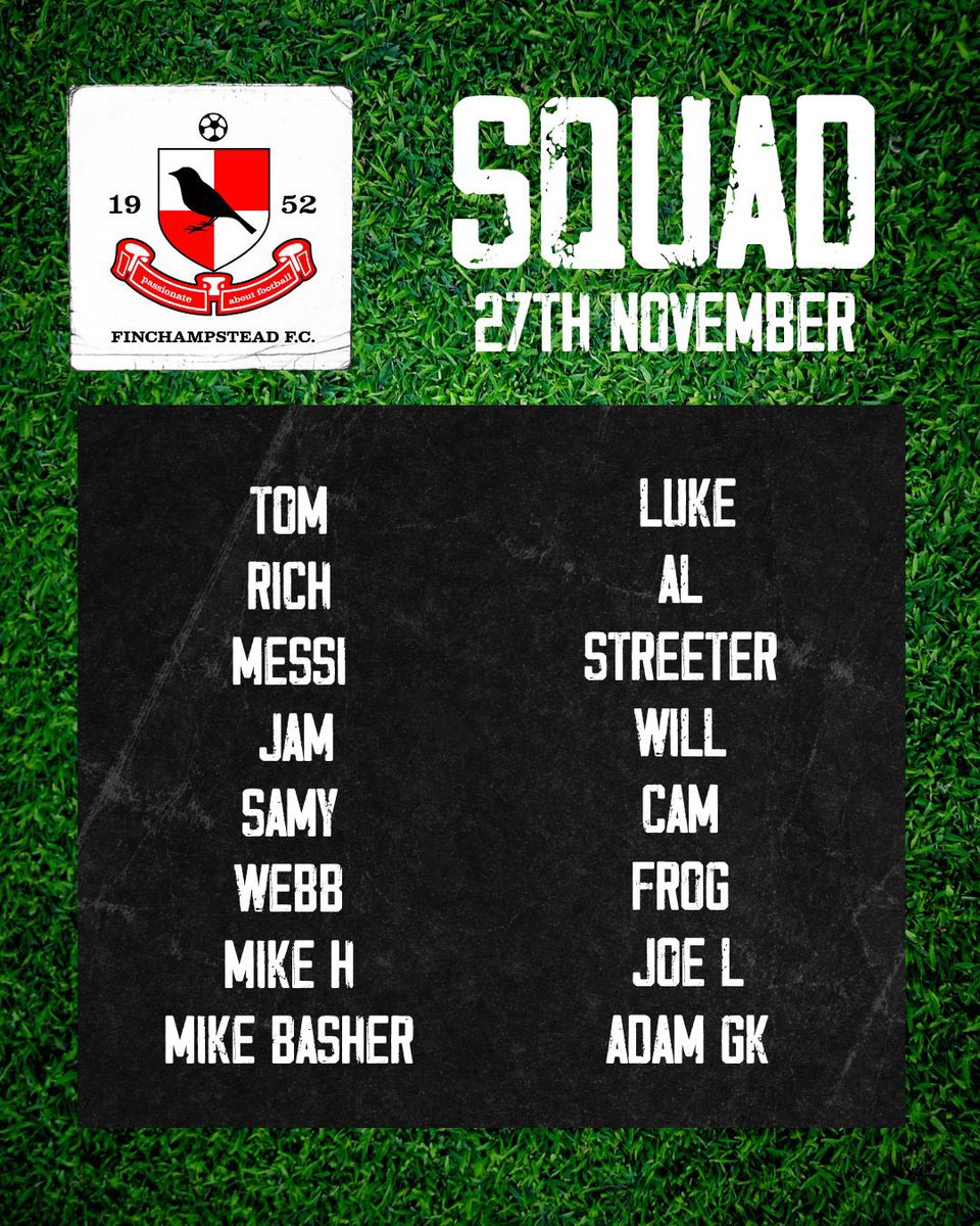 AthleticFinch's tweet photo. Todays squad #UPTHEFINCH 🟢⚫️ https://t.co/Chu5OCi1Ar