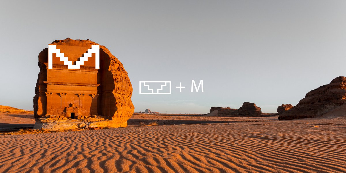 shefaalbalawi's tweet photo. تشرفت بتصميم شعار وهوية Mabiti AlUla 
شركة خدمات فندقية وسياحية 
الشعار مستوحى من العمارة النبطية في القصر الفريد في #العلا . https://t.co/RwaiXMM2Kw