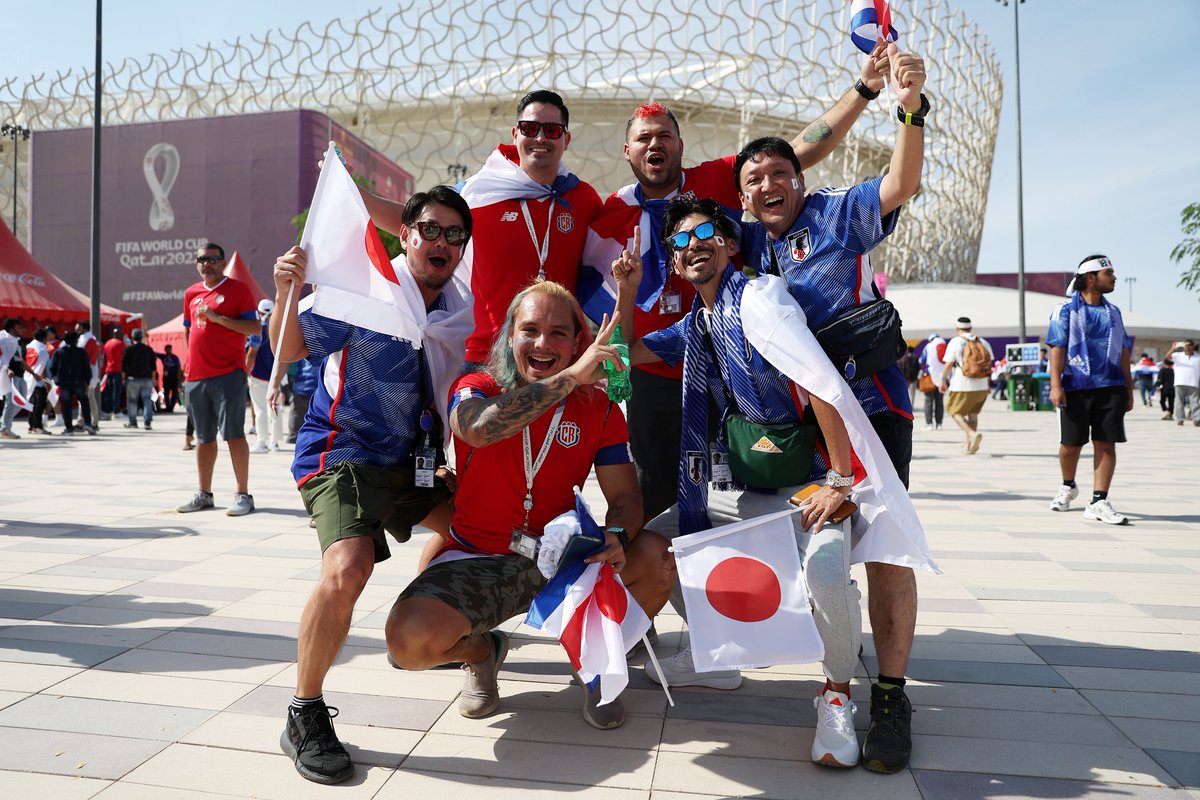fifacom_es's tweet photo. Comienza el domingo en #Qatar2022  

🇯🇵@jfa_samuraiblue 🆚 @fedefutbolcrc🇨🇷

#FootballUnitesTheWorld 

#FIFAWorldCup https://t.co/dEBLSkiyKv