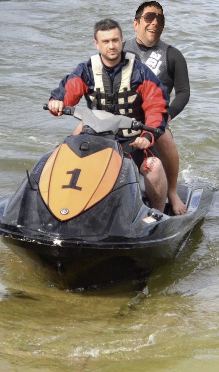 OhhEgo's tweet image. Me and @GrandadGaming_ off for a spot of jet skiing today