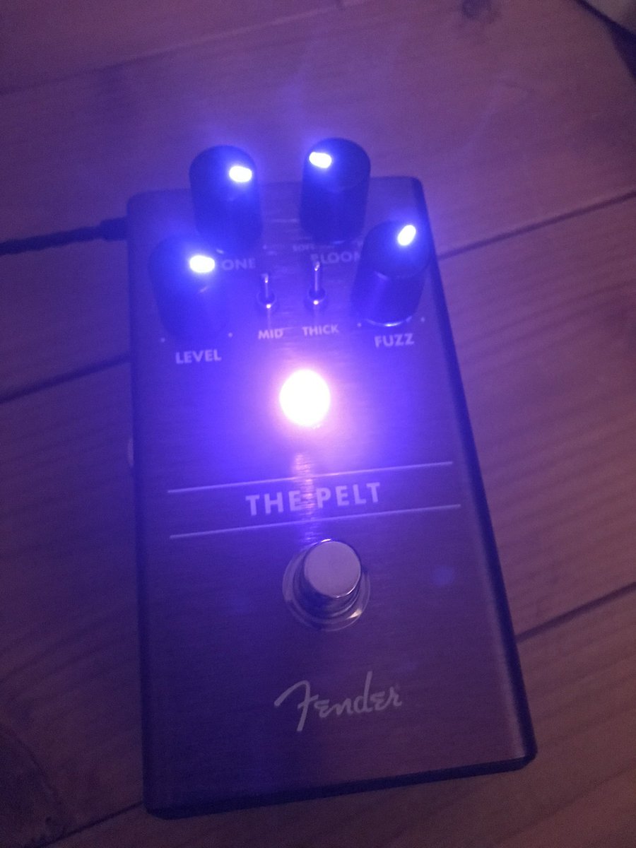 FenderのPelt Fuzzもそうなんですが、何故かバッファ対応の便利系Fuzz
