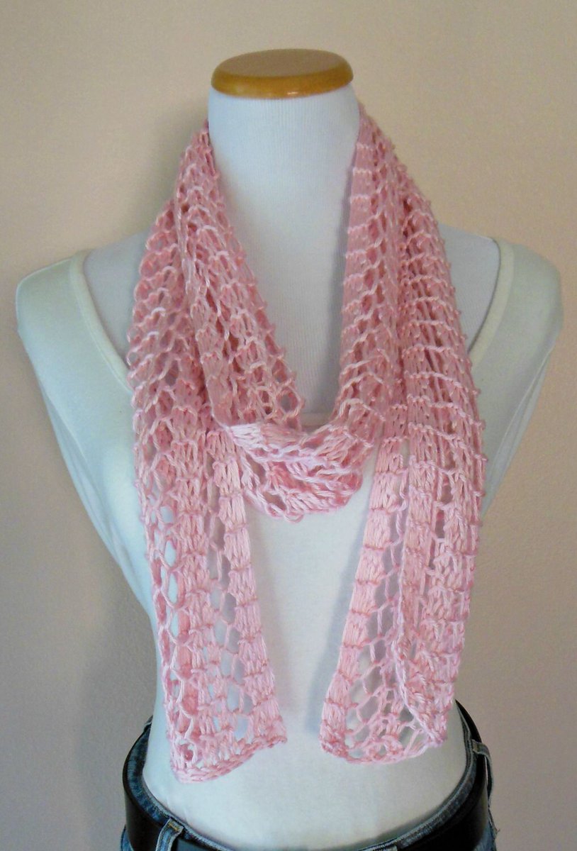 jvozsol's tweet photo. Pink Scarf Pastel Pink Light Pink Hand Knit Light Weight Lacy Open Weave Scarf https://t.co/J1BhBRUXkT #EtsySocial #Etsymntt #OpenWeave https://t.co/Q3Kc9z9tFC