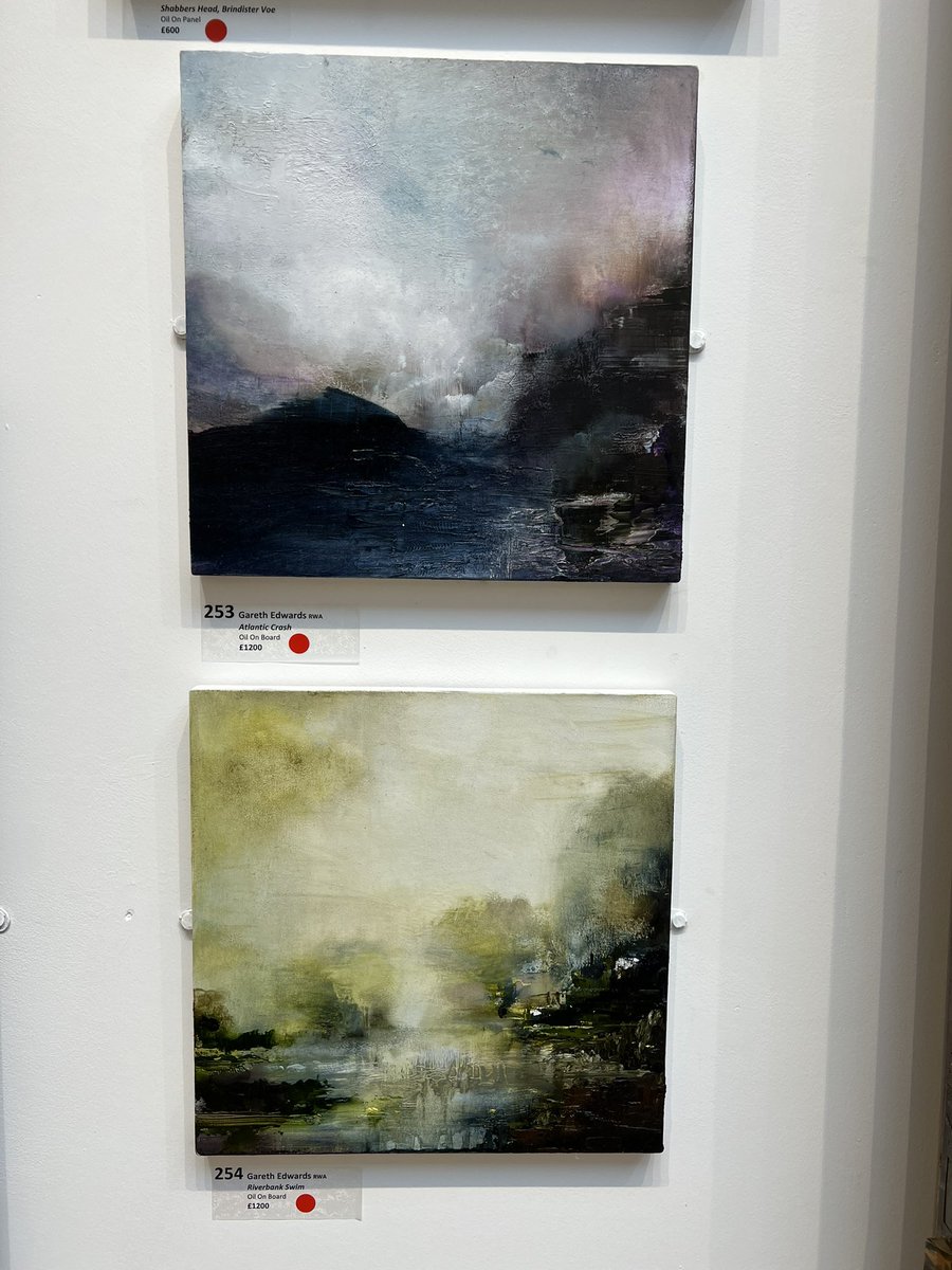 Loved the Annual #Art #Exhibition at <a href="/RWABristol/">RWA Bristol</a> #RWA169 - my first visit since refurbishment - well done to all - some of my favourite paintings <a href="/RColemanArt/">Rebecca Coleman</a> #MartineBaldwin <a href="/spikeprint/">Spike Print Studio</a> #GarethEdwards .. and impressed by the submissions from King Charles III RWA ..