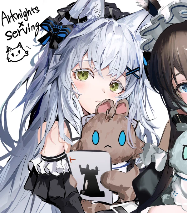C101受かってました!1日目金曜日 西地区 "け" 23aにて、さんきち()さんとアークナイツキャラの給仕服本を販売する予定です。よろしくお願いします 