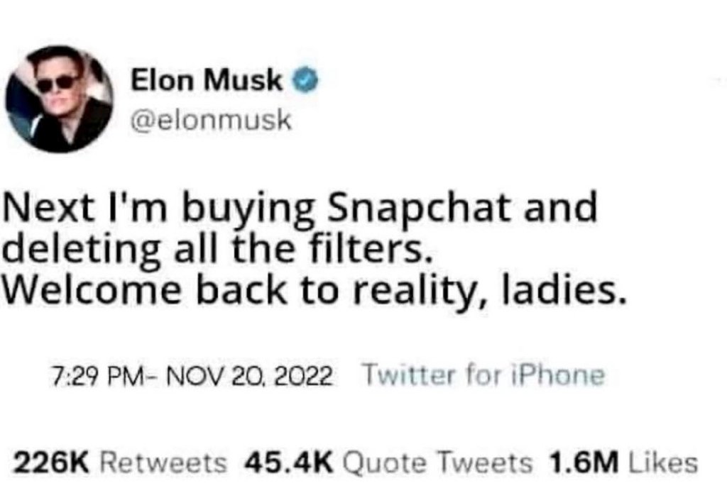 Please do it, <a href="/elonmusk/">Elon Musk</a> 😂