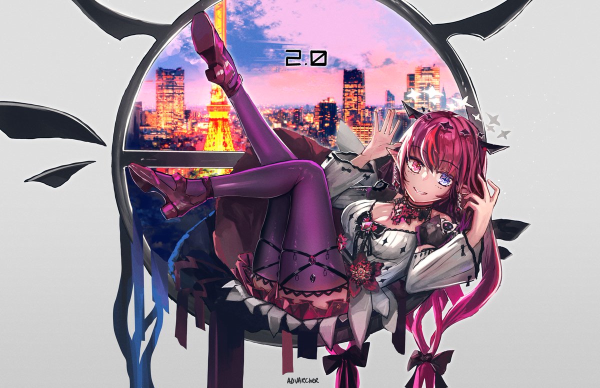 IRyS 「2.0#AWholeNewHOPE #IRySart 」|advarcherのイラスト