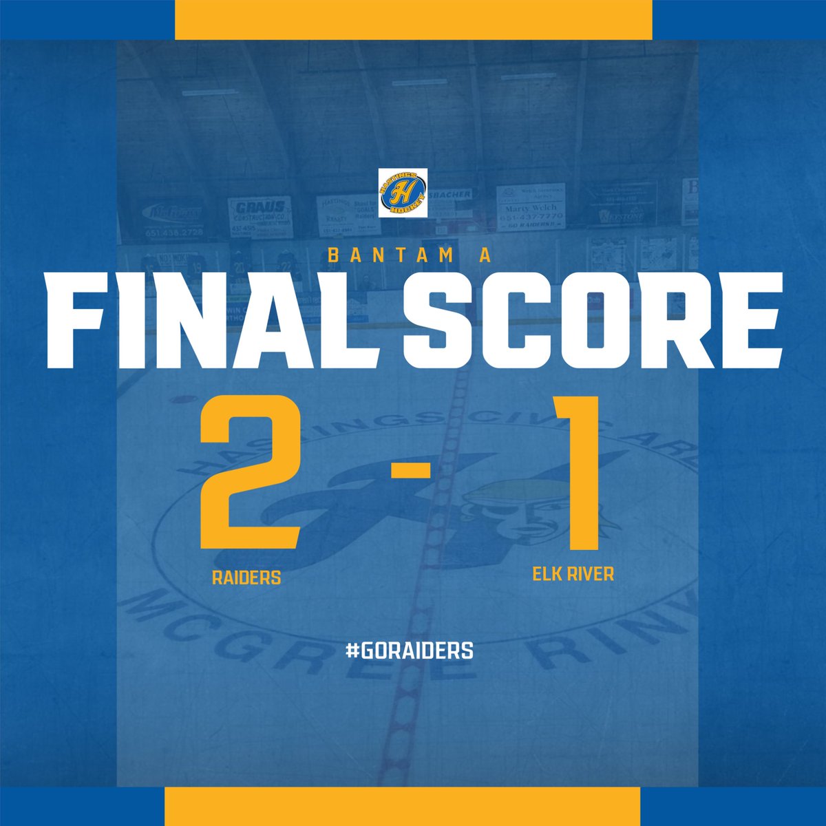 HastingsBantamA's tweet photo. Great Win tonight. Full team contribution doing the little things right. Krauth, Woodwick, Sommers with #hellyeahs https://t.co/gh1rZ7XMJ4