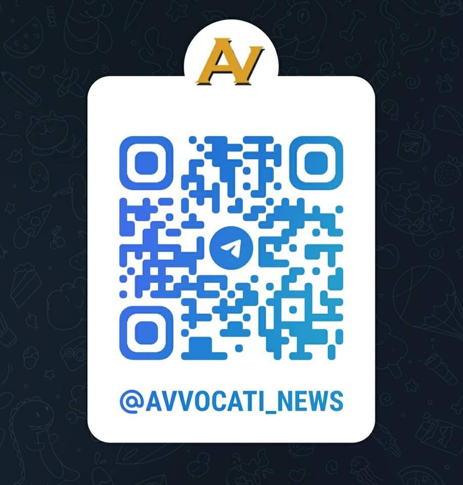 Iscriviti al canale Telegram di "Avvocati": troverai notizie, info utili, eventi e tanto altro⤵️
t.me/avvocati_news