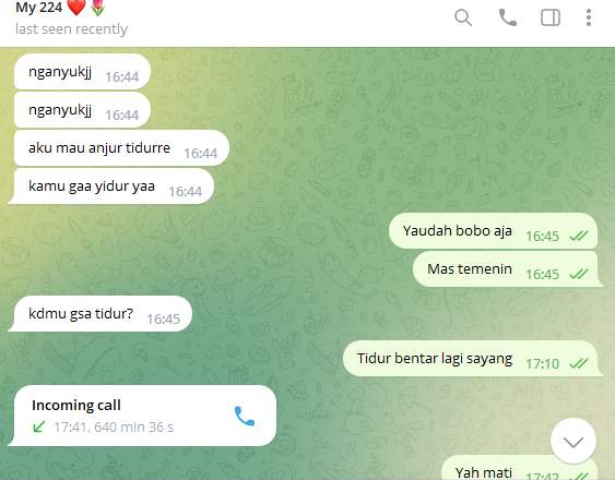 Level kebucinan next level