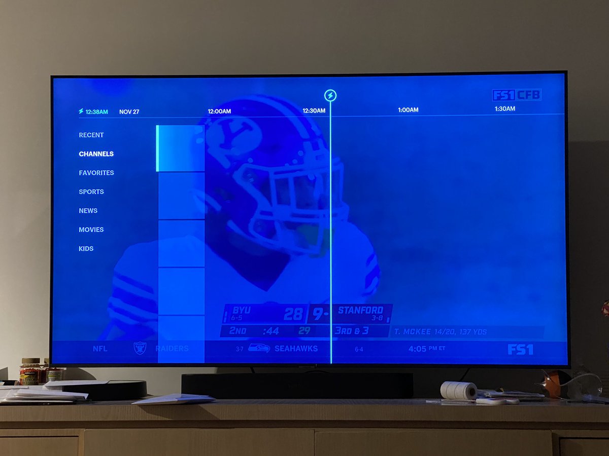 BenS_OFFICIAL's tweet photo. @hulu is trying to raise my monthly rate yet the Live TV function keeps looking like this. Might be time for @YouTube Live TV after all https://t.co/WFCMRR9BDq