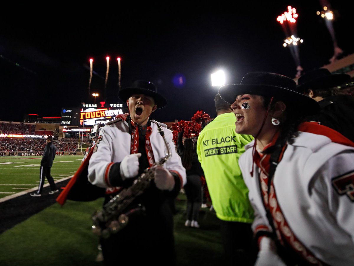 Playing with the tilt shift lens as Texas Tech defeats Oklahoma.